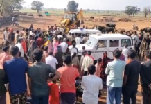 बारां में अतिक्रमण हटाने गई पुलिस-प्रशासन की टीम पर हमला, पथराव में गाड़ियां टूटीं, गांव बना पुलिस छावनी